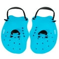 thumbnail image 2 of Adult Children Professional Swimming Paddles Girdles Correction Hand Fins Flippers Palm Finger Webbed Gloves Paddle Water Sports Blue Fangkenuo, 2 of 9