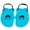 Blue, variant on For Children'S Swimming Hand Paddles Comfortable Silicone Swim Fins For Improved Water Contact And Strength Training