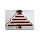 thumbnail image 2 of Felpudo Navideño Tejido | Felpudo de Baño de Diatomeas de Poliéster Multicolor | Alfombra Navideña Antideslizante | Resistente Al Desgaste | Decoración Navideña para El Hogar, 2 of 6