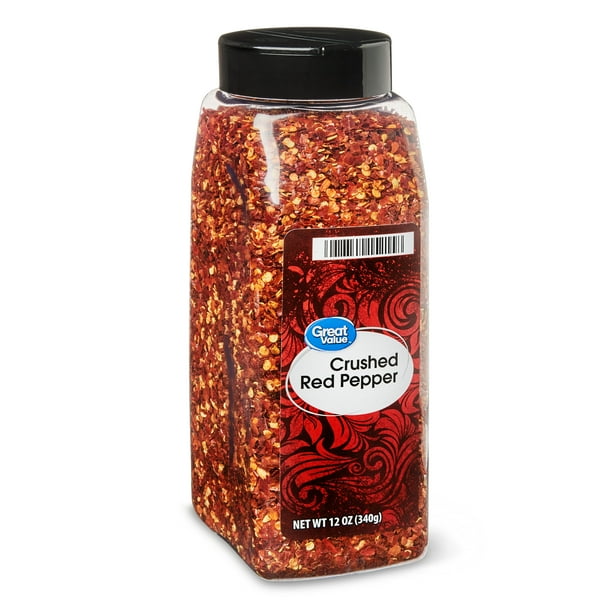 Great Value Crushed Red Pepper, 12 oz