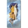 thumbnail image 1 of Ceramic Tile Mural-William Bouguereau Mythology Backsplash Tile Mural 30. 24" w x 48" h using (18) 8 x 8 ceramic tiles, 1 of 3