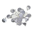 thumbnail image 3 of 30 piezas de plata Taiji colgantes accesorios de joyería, 3 of 9