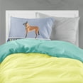 thumbnail image 2 of Malinois Belgian Shepherd  Fabric Standard Pillowcase Blue, 2 of 2