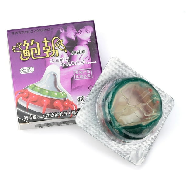 Adult Condoms Latex Sensitive Dotted Massage Ribbed Stimulate | Bodega ...