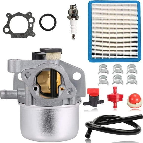 799871 799866 Carburetor for Briggs & Stratton 790845 796707 794304 Engine Toro Recycler 22'' Craftsman Lawn Mower Parts with Air Filter Fuel Line Primer Bulb