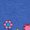 HEATHER ROYAL BLUE, variant on Pokémon - Azumarill Flowers - Women's French Terry Long Sleeve Pullover