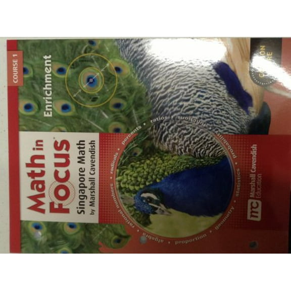 Pre-Owned Math in Focus: Singapore Math Enrichment Course 1 (Paperback) 0547578873 9780547578873