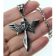 thumbnail image 2 of R.H. Jewelry Stainless Steel Pendant Gothic Tribal Style Cross, 2 of 4