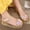 Gold, variant on FSYBOA Girls Jelly Sandals, Vacation Closed Toe Casual Non-Slip Kids Summer Shoes Gold Size 8(Little Kids)
