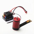 thumbnail image 4 of GTSKYTENRC 2600KV Brushless Motor with 80A Platinum Short-Cable ESC (T Plug) and Programming Card - RC Power System Combo, 362g Package, 12x8x1.5cm Box, 4 of 7