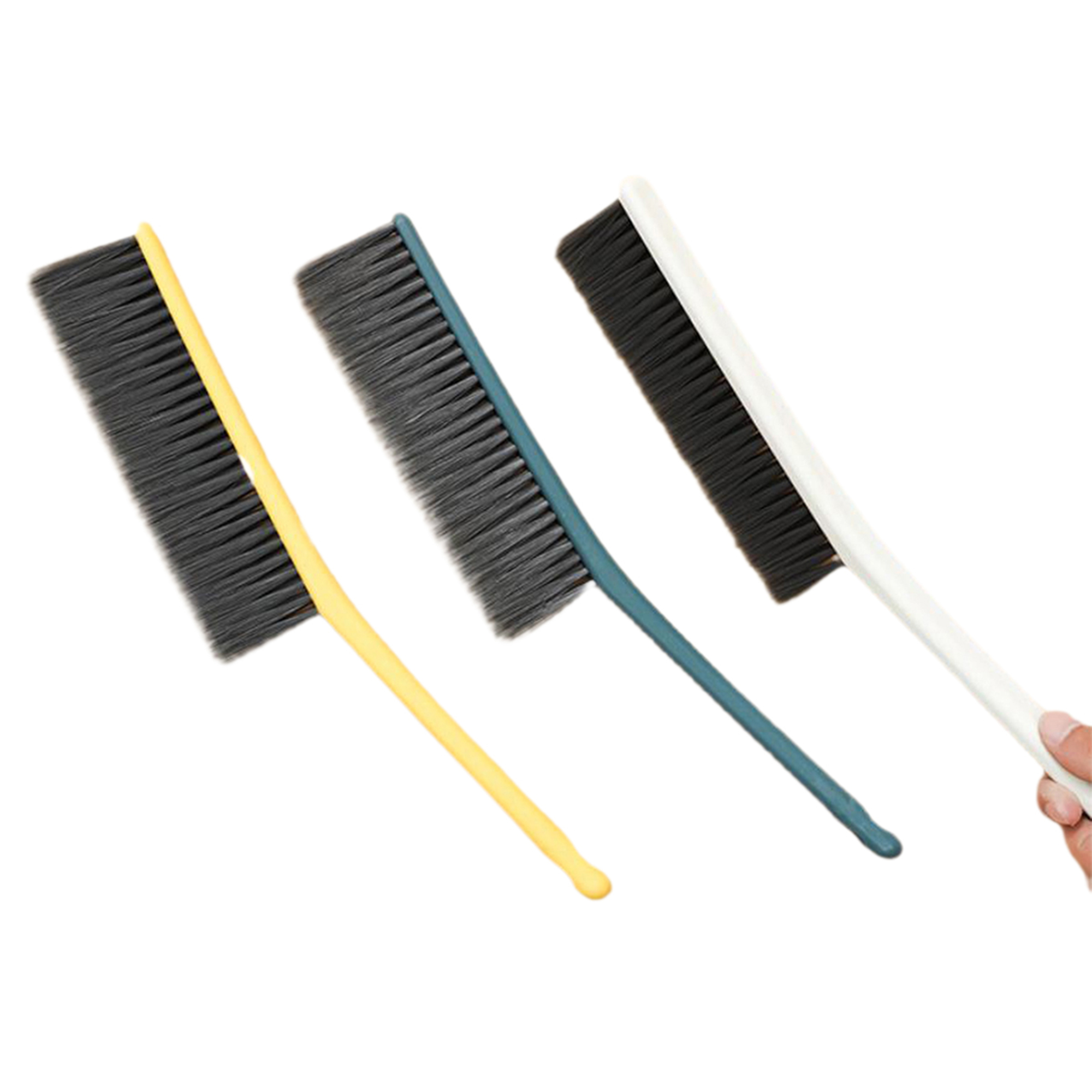 Multifunctional Washable Bed Brush, Simple LongHandle Soft Dusting