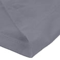 thumbnail image 5 of BVnarty Men's Solid Zipper Pocket Crew Neck Short Sleeve T‑Shirt, Quick‑Dry Outdoor Casual Workout Tops Gray XXXL, 5 of 8