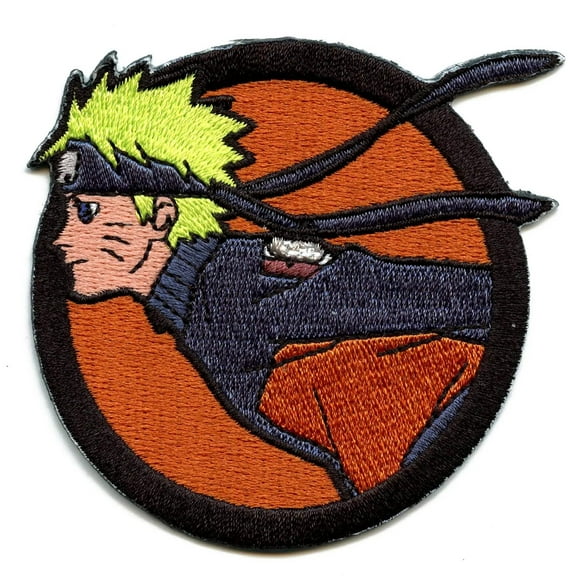 Naruto Anime Run (Dash) Embroidered Iron On Patch