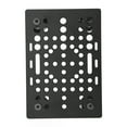 thumbnail image 3 of Juego de placas de pórtico, placa de pórtico Placa de pórtico de alta resistencia de aluminio Anodizado negro Impresora 3D Guía lineal universal para fresadora(+4 plastic pulleys with bearings), 3 of 14