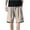 Khaki, variant on Viikei Mens Shorts Clearance Men's Fashion Classic Twill Relaxed Fit Casual Wear Pocket Shorts Pants