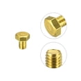 thumbnail image 4 of Unique Bargains Brass Hex Bolts, M6x8mm 30 Pack Fully Thread Grade 4.8 Machine Screws, 4 of 4