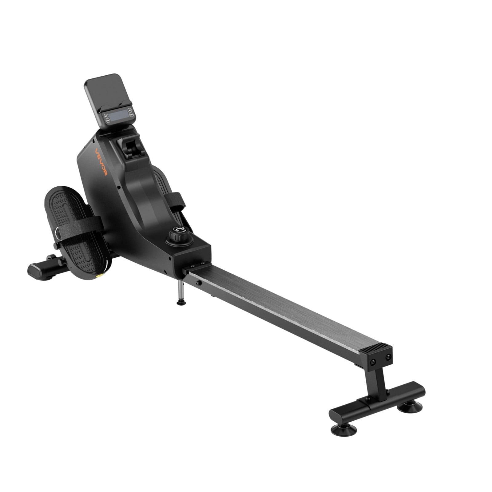 VEVOR Magnetic Rowing Machine,16-Level Quiet Resistance Adjustable, Foldable Rower Machine for Home, 350 LBS Weight Capacity, Row Machines with Smooth Pulley Design