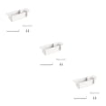 thumbnail image 3 of maskred Boîte de Rangement Pratique Solution Durable et Résistante Blanc 3Ensemble, 3 of 6