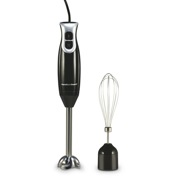 Hamilton Beach 2 Speed Immersion Blender with Stainless Steel Blades, Black, 59742C