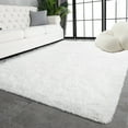 thumbnail image 6 of Cshidworld Area Rugs for Living Room Bedroom, 5x8 Ultra Soft Comfy Fluffy Thickened Memory-Foam Indoor Carpets, Modern Aesthetic Minimalist Carpet for Teen Adults Apartment Bedroom Home Decor, White, 6 of 8