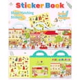 thumbnail image 3 of Reusable Sticker Books for Toddler Toys Age 2-4, Window Clings for Kids, Educational Stickers Toy for Toddlers Boys Girls Gifts - Busy Market Stickers, 3 of 7