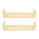 thumbnail image 1 of 2 estantes flotantes de pared, estante de almacenamiento de pared, estante rústico de madera para dormitorio y cocina., 1 of 6