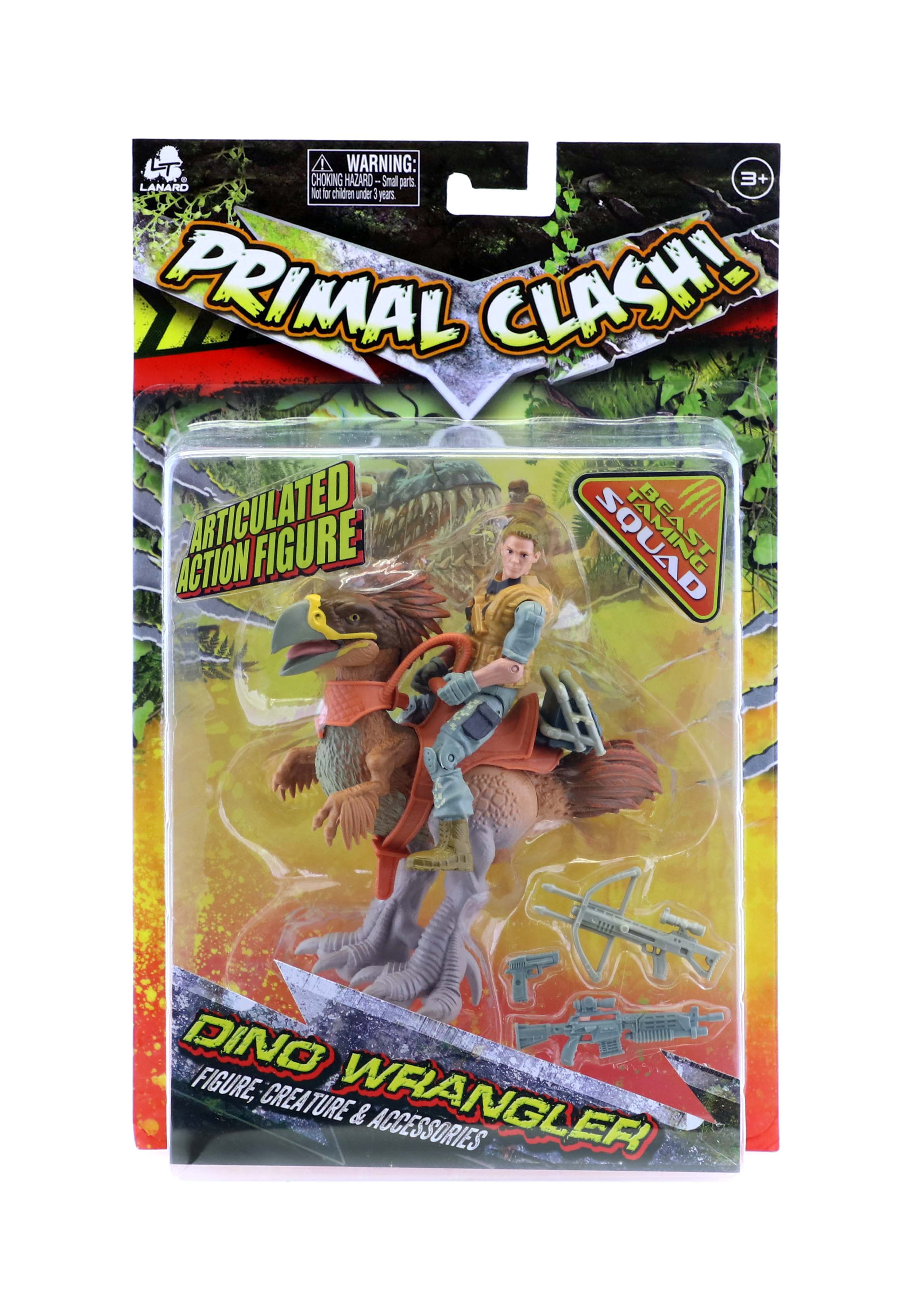 primal clash action figures