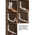 thumbnail image 6 of Harpi Clothing Racks for Hanging Clothes, 5 Hole Folding Hanger Wall-Mounted Drying Rack Plastic Multi-Function Hangers,Drying Rack,Suit Hangers,Travel Hangers, 6 of 6