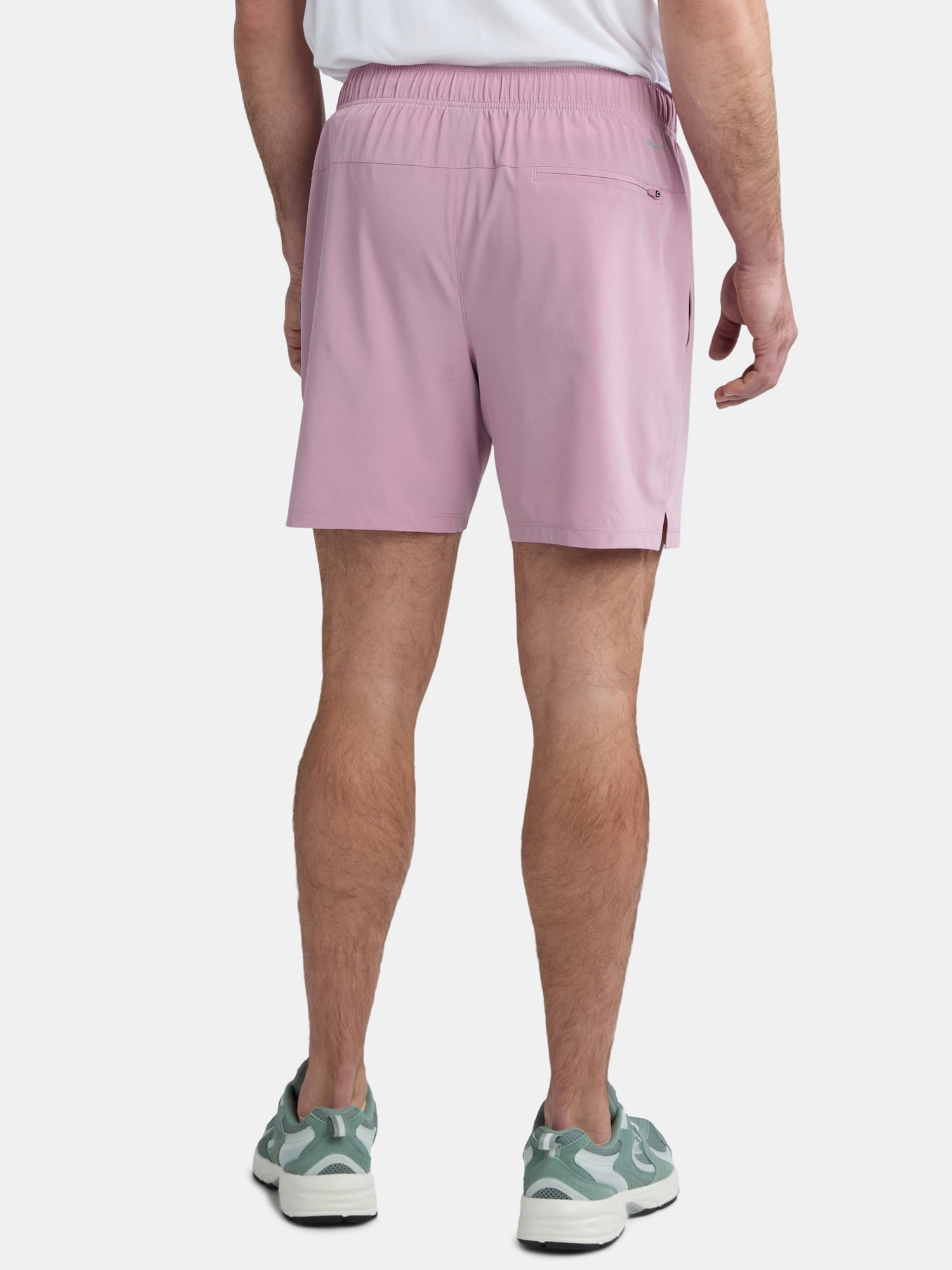 Athletic Works Men's and Big Men's Woven Running Shorts, 6" Inseams, Sizes XS-5XB