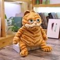 thumbnail image 2 of Muñeco de peluche de gato de 11,8 pulgadas, Garfield, naranja, para niños y niñas, ideal para Navidad y cumpleaños., 2 of 5