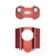 thumbnail image 4 of Bases adaptadores de manubrio Alessia para Moto Universal Rojo negro, 4 of 4