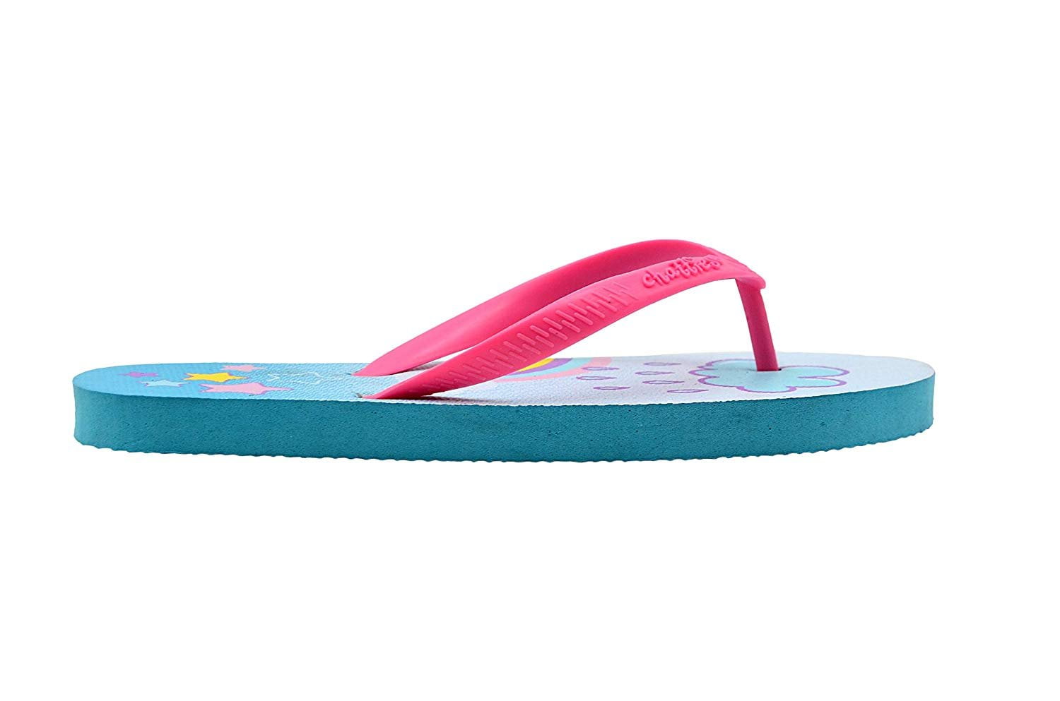 Chatties - Chatties Girls Flip Flops 2-3 M US Little Kid Cute Mix N ...