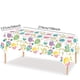 thumbnail image 4 of Mantel desechable de Pascua de 54 x 108 pulgadas, impermeable, de plástico, multicolor, resistente al aceite, rectangular, protector de mesa para cumpleaños, Pascua, mascarada, uso en interiores y, 4 of 6