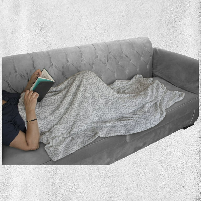 Pale grey blanket hot sale