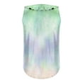 thumbnail image 5 of AherBiu Summer Tops for Women Tie-Dye Tank Top Ruffle V Neck Casual Loose Basic Comfy Top Tees Shirts, 5 of 6