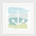 thumbnail image 1 of Seaside Swatch Anchor by Moira Hershey, Framed Wall Art, 19.75W x 19.75H, 1 of 1
