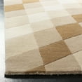 thumbnail image 5 of SAFAVIEH Soho Edna Abstract Wool Area Rug, Sand/Ivory, 3'6" x 5'6", 5 of 6