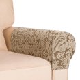 thumbnail image 2 of Fundas de reposabrazos de sofá de jacquard, fundas de reposabrazos de sofá de punto suave europeo, fundas para sillón, protector de muebles, fundas para brazos de sofá reclinables, 2 piezas, 2 of 5