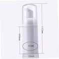 thumbnail image 3 of WEUVEB 10Pcs White Empty Pet Bottles Lightweight Portable Containers for Shampoo Hand Dishwashing, 3 of 8