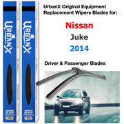 UrbanX 2-IN-1 All Seasons Water Repellency Original Equipment Replacement Wiper Blades For 2014 Nissan Juke 22" And 14" Driver And Passenger Side (Pack of 2)