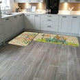 thumbnail image 6 of Happy Easter Kitchen Rugs Set of 2, Cute Bunny Ears Spring Kitchen Matsand Door Mat, Easter Egg Carrot TruckDecorative Seasonal Kitchen Floor Mat 17x29 and 17x47 Inch AKM021, 6 of 6