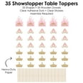 thumbnail image 6 of Big Dot of Happiness Little Princess Crown - Pink Princess Baby Shower or Birthday Party Centerpiece Sticks - Showstopper Table Toppers - 35 Pieces, 6 of 8