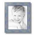 thumbnail image 2 of ArtToFrames 8" x 11" Blue Picture Frame, 8.5x11 inch Blue Wood Poster Frame (WOM-4377), 1 Pack, 2 of 7