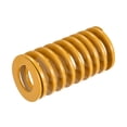 thumbnail image 1 of Unique Bargains Die Spring 30mm OD 60mm Long Spiral Stamping Light Load Compression Die Springs Yellow, 1 of 5