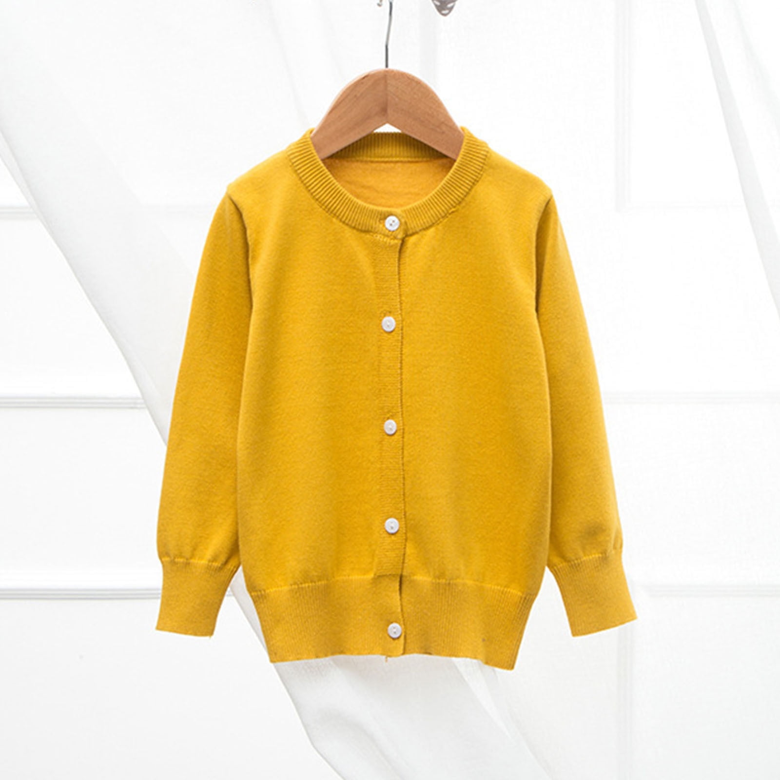 LCW Kids Cardigan Fille Col Rond -8W0626Z4-J1D - LC Waikiki