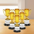 thumbnail image 1 of 6x Copas de Trofeo de Premio Trofeos para Adultos y niños Base Redonda Trofeos de Moda Creativos para niños para Celebraciones Favores de Fiesta, 1 of 8