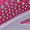 Hot Pink, variant on Womens Lace Up Sneakers Platform Wedge Breathable Sparkly Rhinestone High Top Sport Shoes