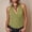 Light Green, variant on Women's Summer Criss Cross Halter Sleeveless Wrap Front Backless Cami Crop Top Clubbing Earthy Yellow S
