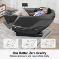 thumbnail image 6 of Real Relax Full Body Massage Chair, S Track Zero Gravity Shiatsu Massage Recliner Chair, Black, 6 of 7