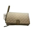 thumbnail image 4 of Michael Kors Women's Jet Set Large Ombré Signature Logo Wristlet (Husk) 35R5STVW3V-Husk, 4 of 10